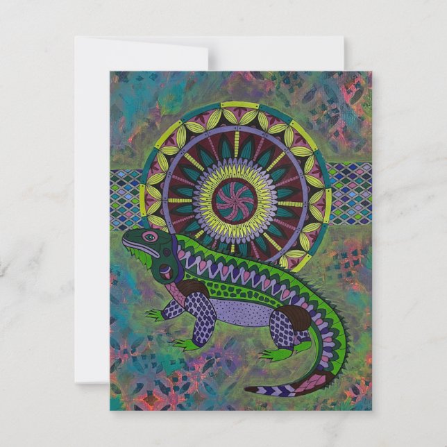 Lizard Card (Front)