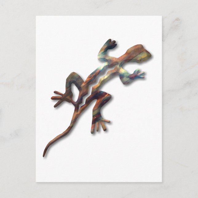 Lizard-copper Postcard (Front)