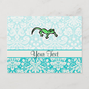Lizard; Cute Postcard