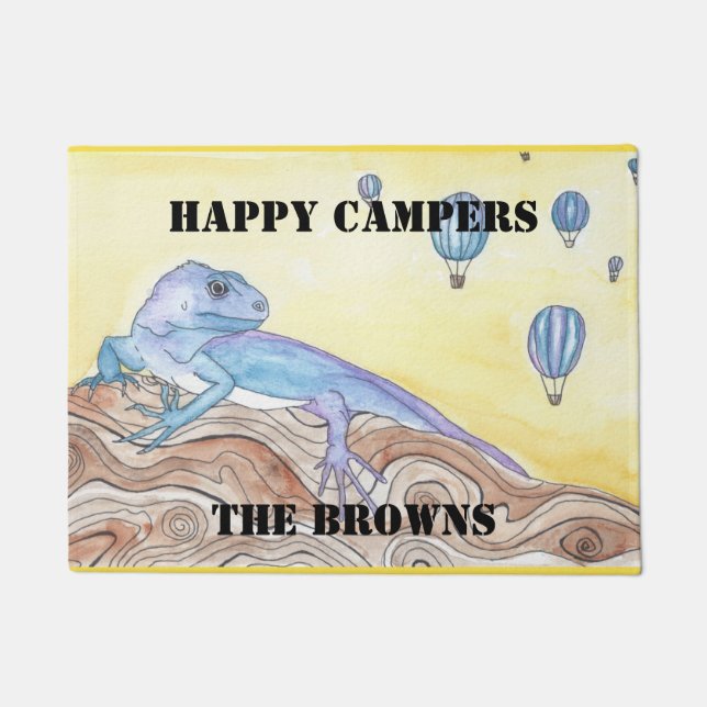 Lizard Door Mat (Front)