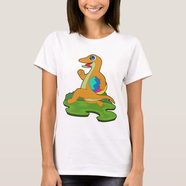 Lizard Easter Easter egg T-Shirt (Front)