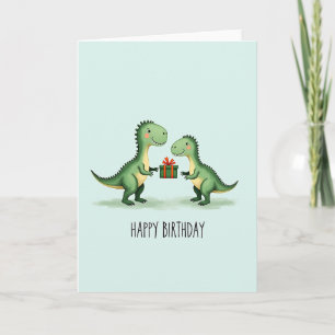 Lizard Gift Birthday Card