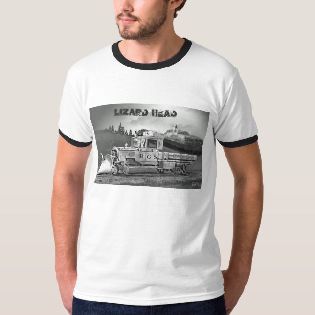 Lizard Head Railfan Men's T-shirt (Front)