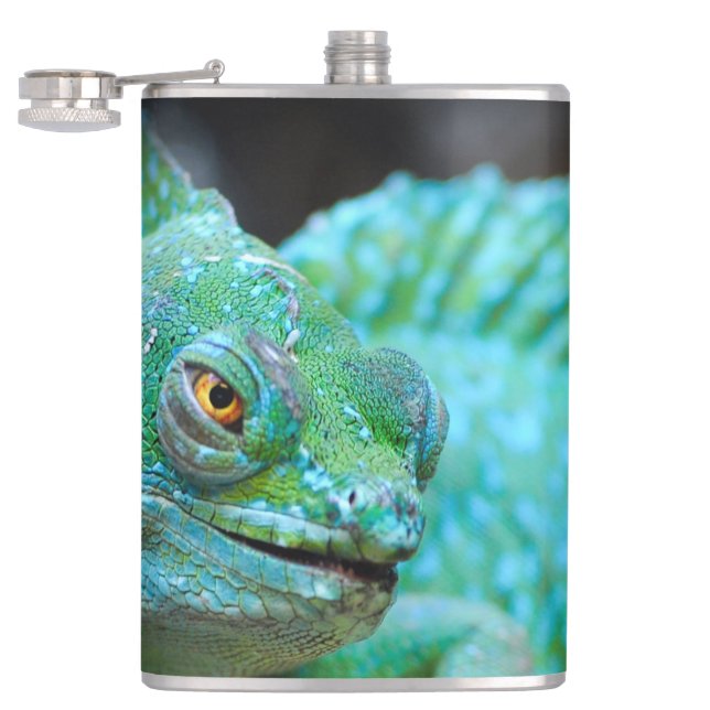 Lizard Hip Flask (Opened)