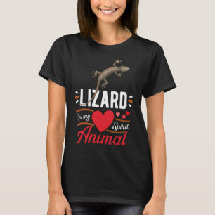 Lizard is My Spirit Animal Love Cute Lizard Kid T-Shirt