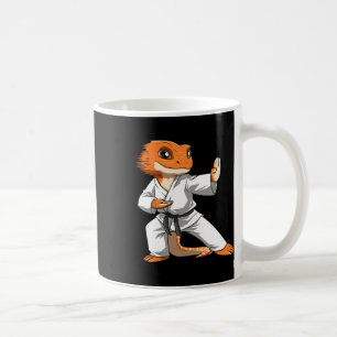 Lizard Karate Bearded Dragon Owners Bearded Dragon Coffee Mug