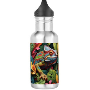Lizard Leaves & Colour  532 Ml Water Bottle