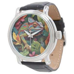 Lizard Leaves & Colour  Watch