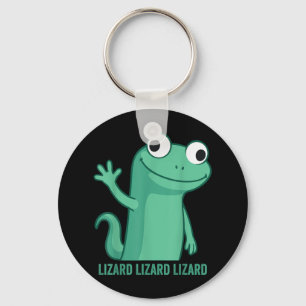 Lizard Lizard Lizard Funny Meme Men Women Key Ring
