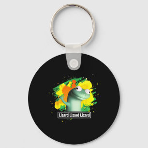 Lizard Lizard Lizard Shirt Funny Weirdcore Animal Key Ring