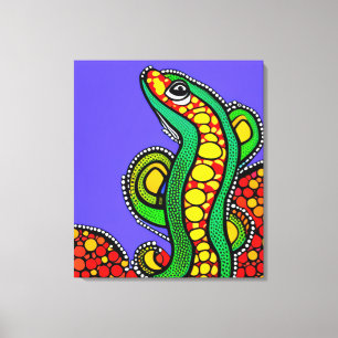 Lizard Love Canvas Print