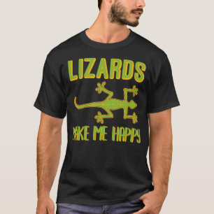 Lizard Lover Gifts Reptile  Boys and Girls  T-Shirt