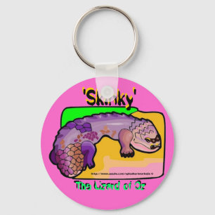 Lizard lovers-The Lizard of Oz-SKINK-keychain Key Ring