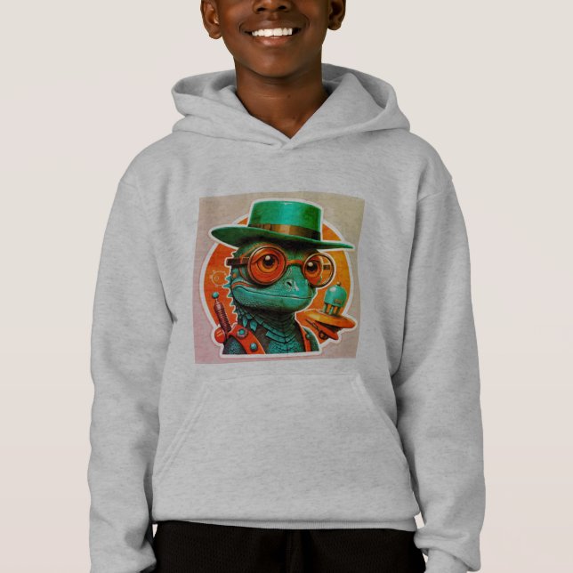 Lizard Lunge Unisex T-Shirts (Front)