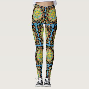 Lizard Mandala Leggings