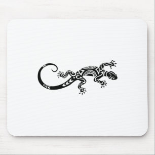lizard Maori tattoo Mouse Mat
