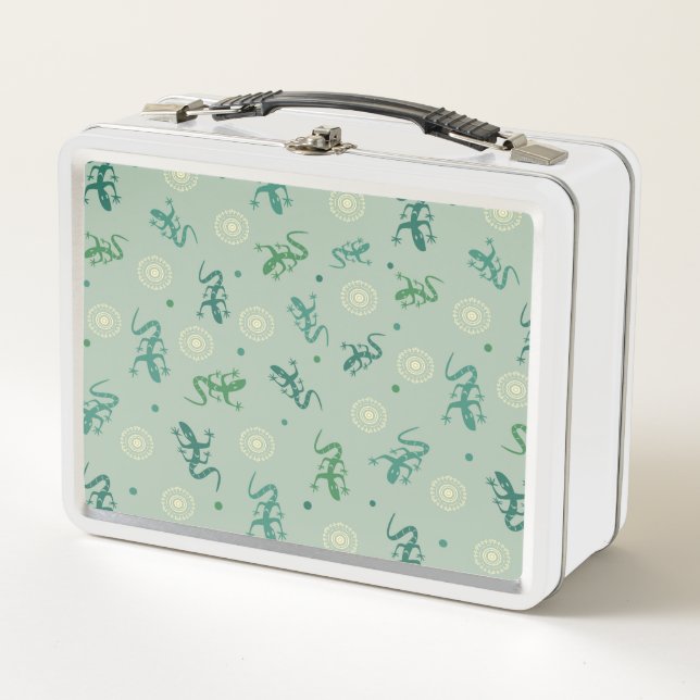 Lizard Metal Lunch Box (Front)