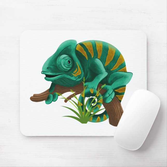 Lizard Mouse Mat (With Mouse)