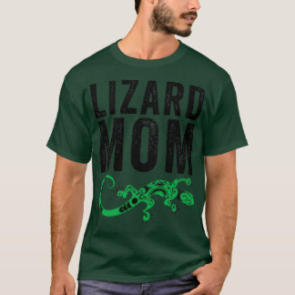 Lizard Mum Funny Gecko Reptile Lover Mother 2 T-Shirt