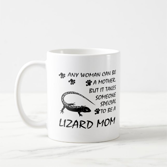 Lizard Mum Mug Coffee Tea Cup Funny Gifts Women (Left)