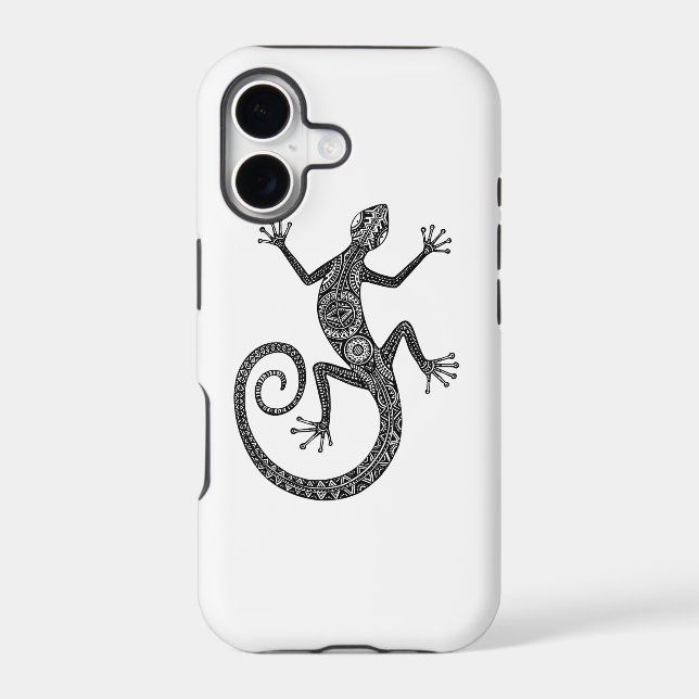 Lizard Or Salamander Doodle (Back)
