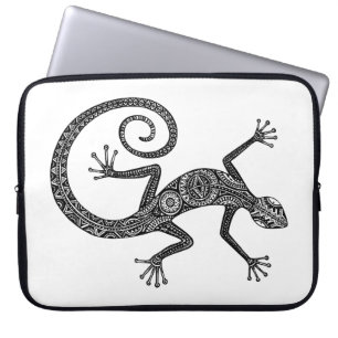 Lizard Or Salamander Doodle Laptop Sleeve