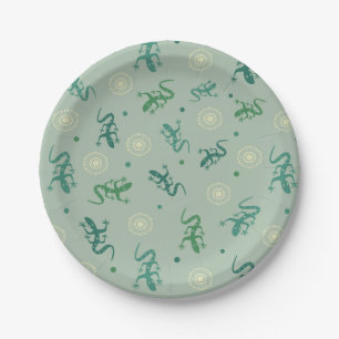 Lizard Paper Plate