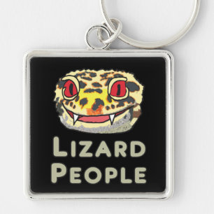 Lizard People Key Ring