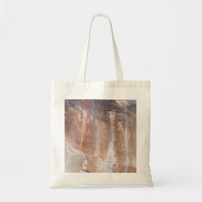 Lizard Petroglyph Tote Bag (Front)