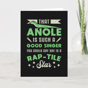 Lizard Reptile Gecko Animal Reptiles Funny Gift Card