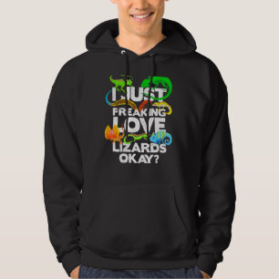 Lizard Reptile Lizard Lizard Hoodie