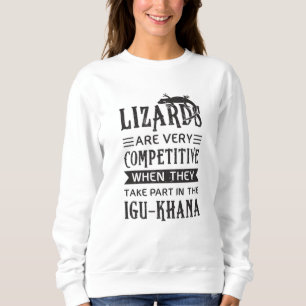 Lizard Reptiles Reptile Gecko Animal Dragon Gift Sweatshirt