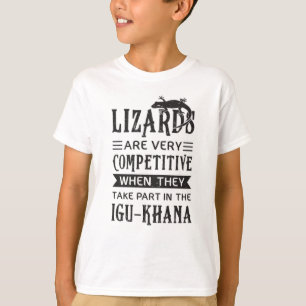 Lizard Reptiles Reptile Gecko Animal Dragon Gift T-Shirt