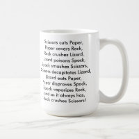 Lizard-Spock Rules Mug