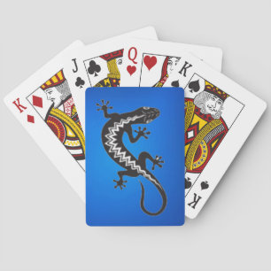 Lizard Symbol Playing Cards