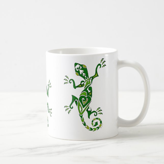 Lizard Tattoo Coffee Mug (Right)
