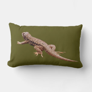 Lizard Throw Pillow