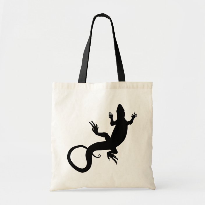 Lizard Tote Bag Lizard Art Small Bag Shopping Bag | Zazzle.co.uk