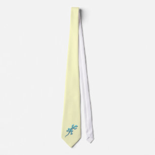 Lizard-turquoise Tie