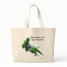 Lizard Warrior Wrestling Fantasy Art Tote Bag