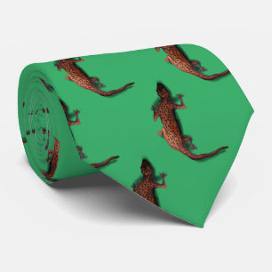 Lizard Wildlife Tie