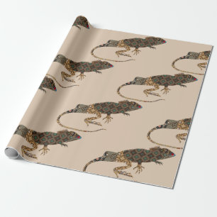 Lizard Wrapping Paper