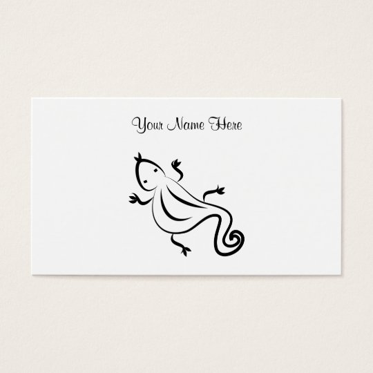 Lizard, Your Name Here Business Card