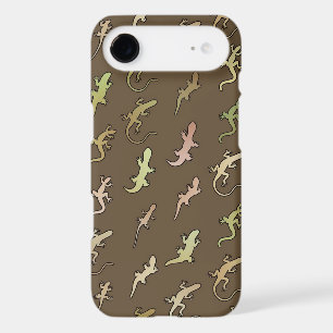 Lizards and Geckos, on coffee brown