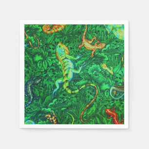 Lizards Batik Napkin