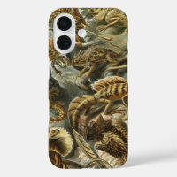 Lizards by Ernst Haeckel Vintage Lacertilia Animal