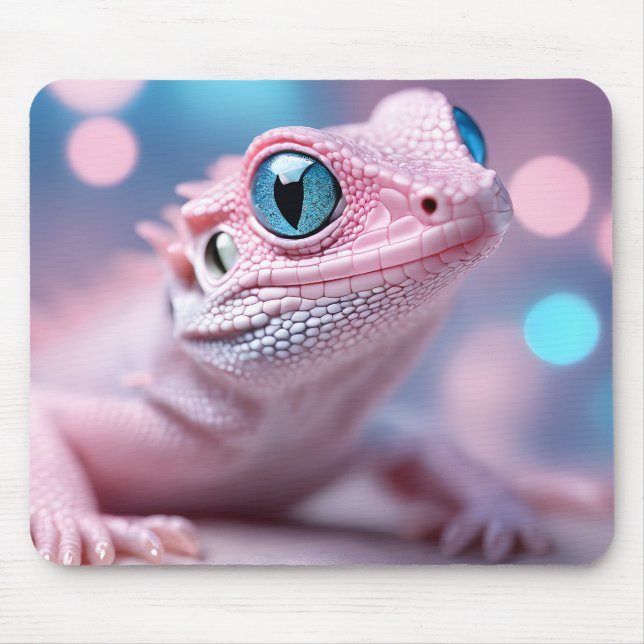 Lizards, reptiles mouse mat (Front)
