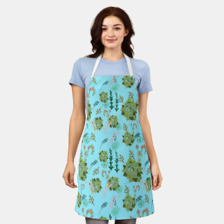Liz's Succulent garden Apron