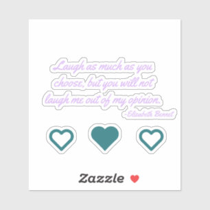 Lizzie Bennet Laptop Sticker