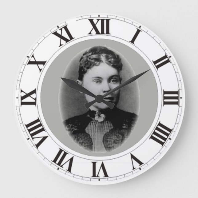 Lizzie Borden Large Clock (Front)